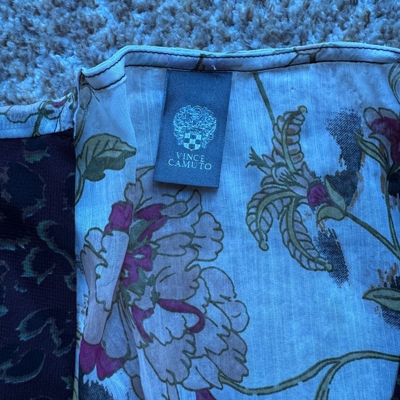 Vince Camuto Mixed Print Animal Floral Dark Romance Boho Kimono Duster OS - Picture 2 of 2